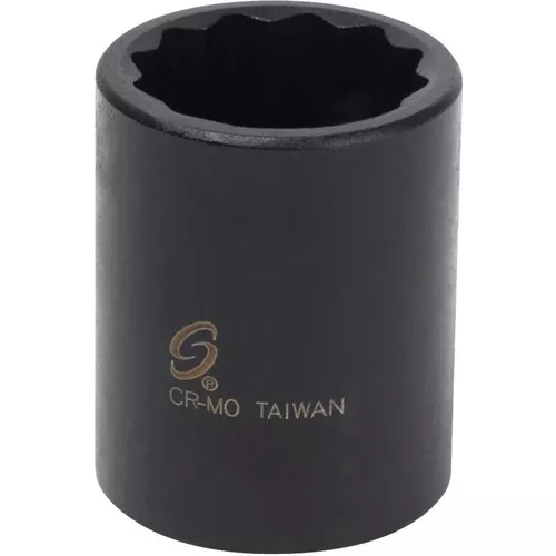 1/2" Drive 21mm 12-Point Impact Socket