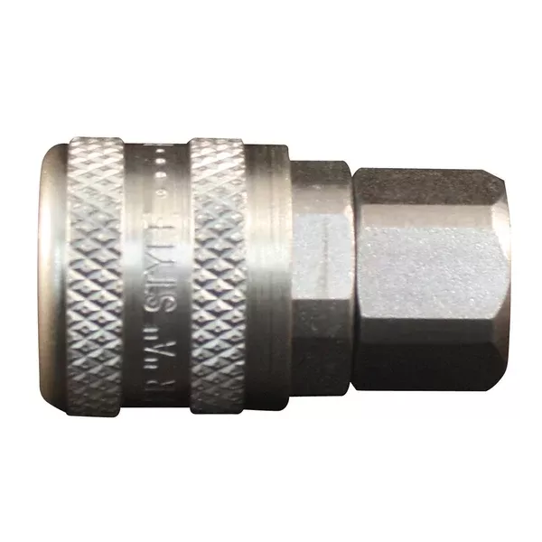 1/4" NPT Female ARO A-Style Interchange Coupler
