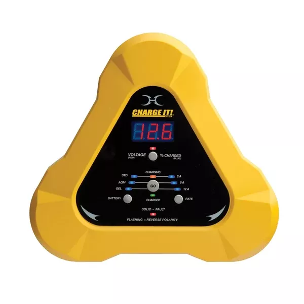 12 Volt 12/6/2A Charge It! Battery Charger SOL4512