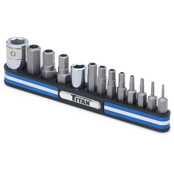 13 Piece Tamper Resistant Metric Hex Bits Set TIT16136
