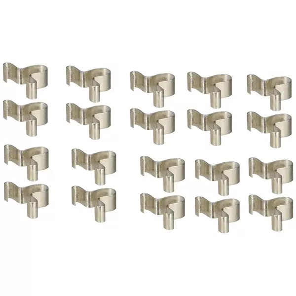 20 Pack 1/4 in. Replacement Clips
