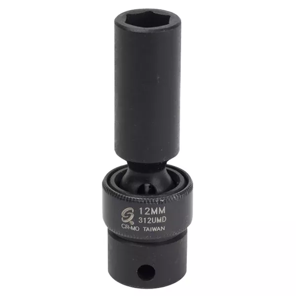 3/8" Drive 6 Point Deep Universal Impact Socket 12mm SUN312UMD