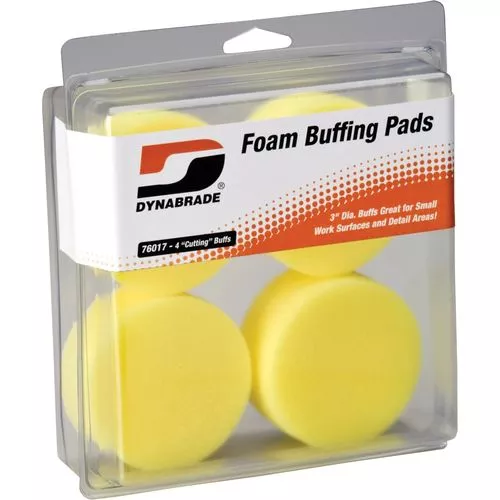 3" Yellow Foam Cutting Pads