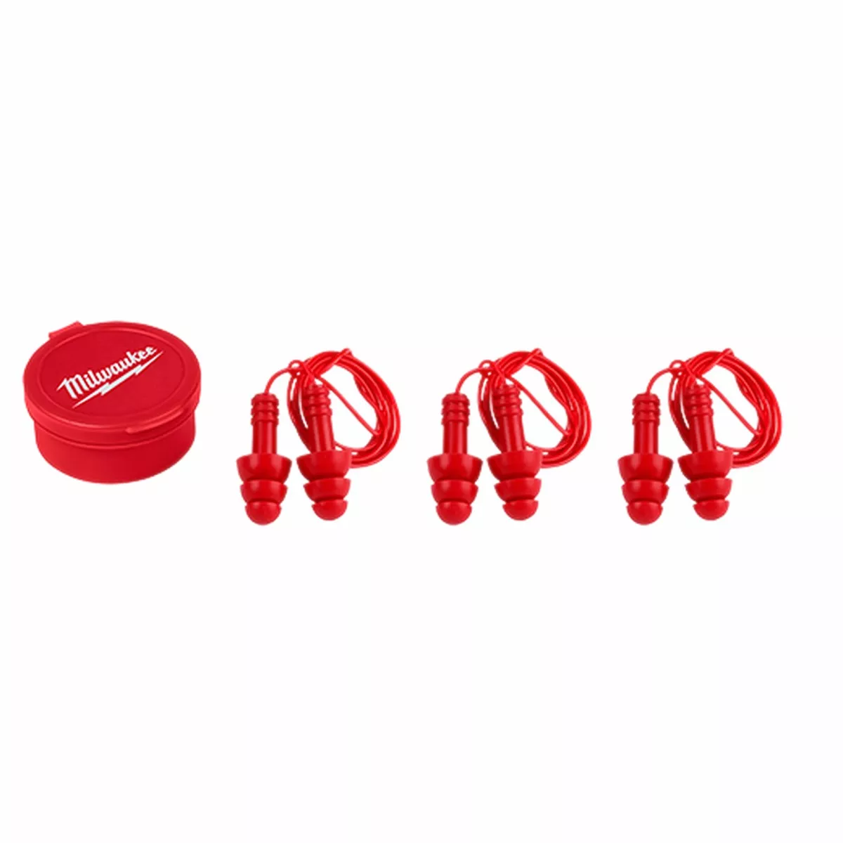 3PK Reusable Corded Earplugs