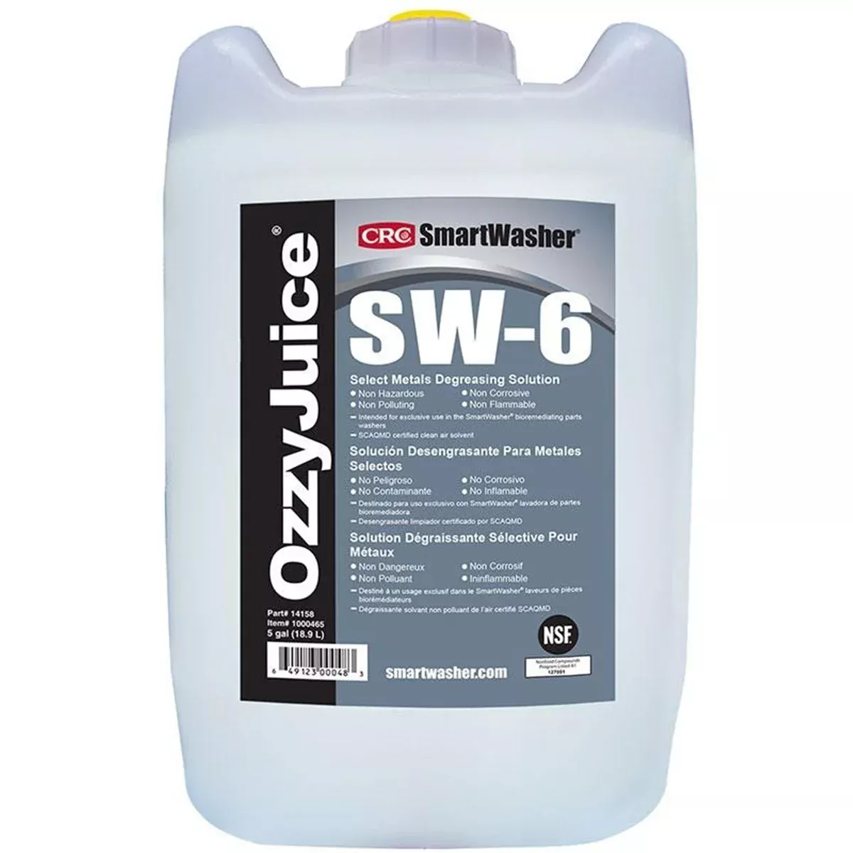 (5GAL) Ozzy Juice Metal Degreasing Solution CRC14158 CRC Industries