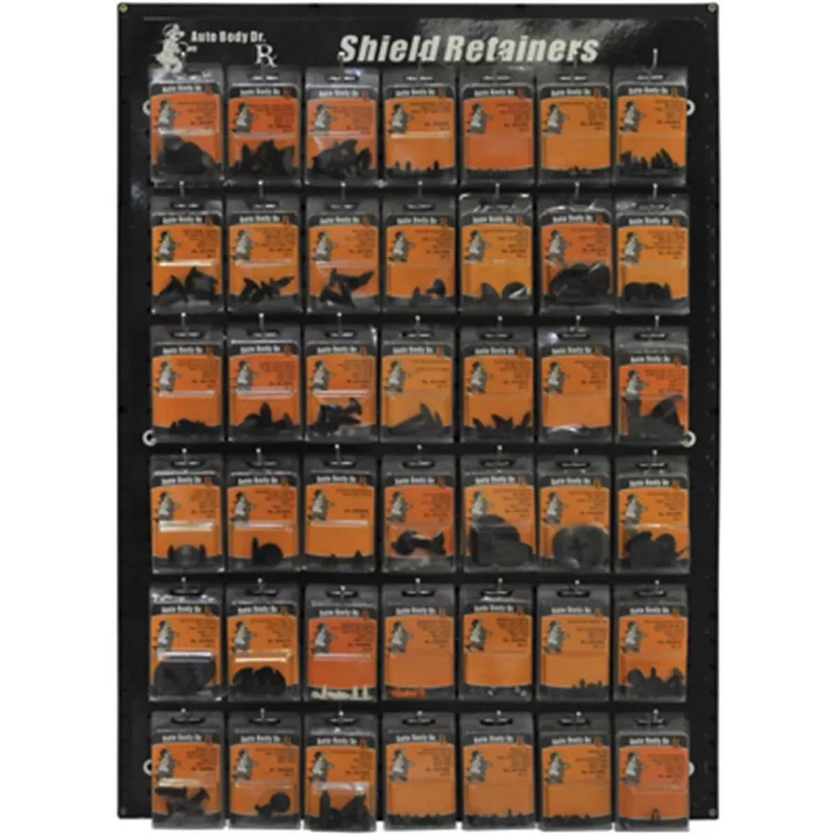 Auto Body Doctor DYN-ABD-1 Shield Retainers Display