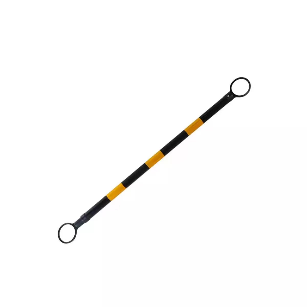 A barrier stick between two cones, telescope