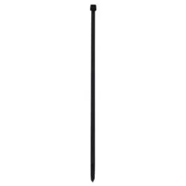 BE 100pk 12" Black Cable Ties - 50lbs
