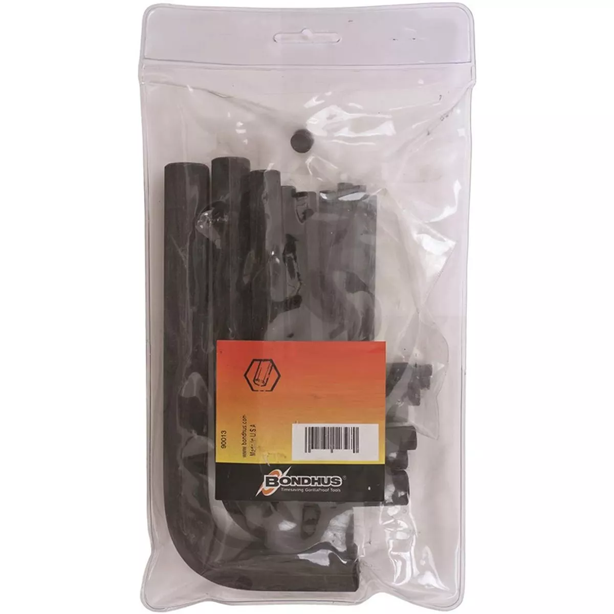 Bondhus 12397 Hex Short L-Wrench Set, 14 Pc.