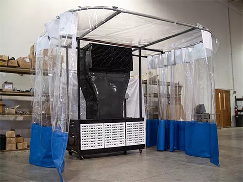 CHAMP Portable Paint Booth & Prep Station 4027