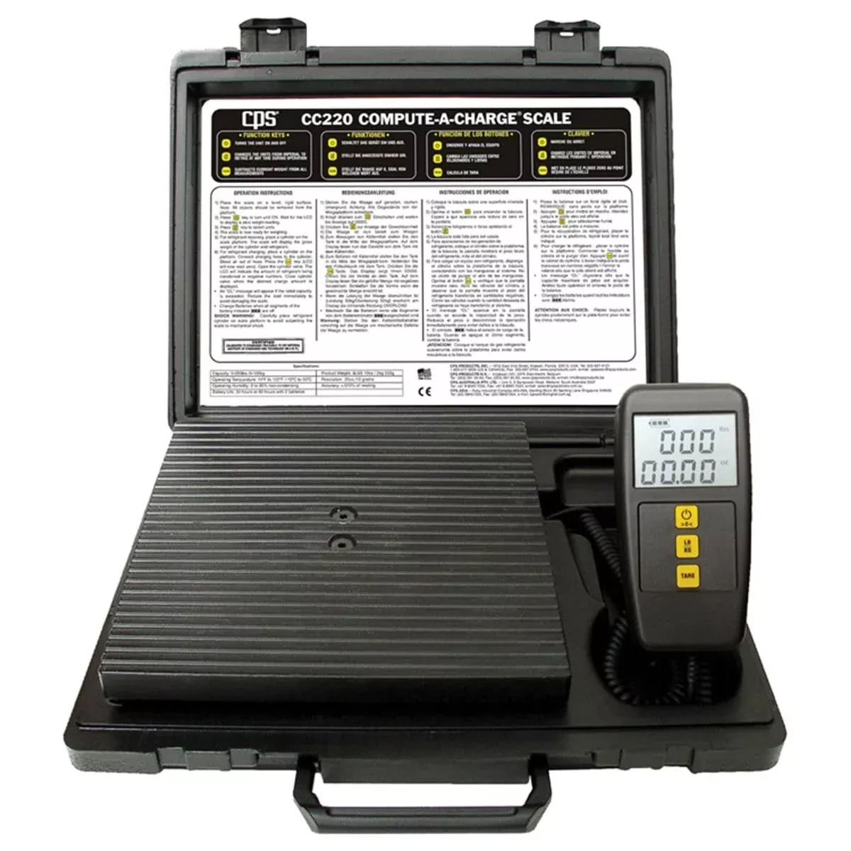 CPS Products CC220 Heavy Duty Scale 220 Lbs