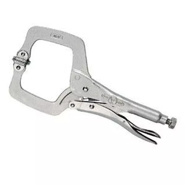 Crescent 11" Locking C-Clamp with Swivel Pad Tips