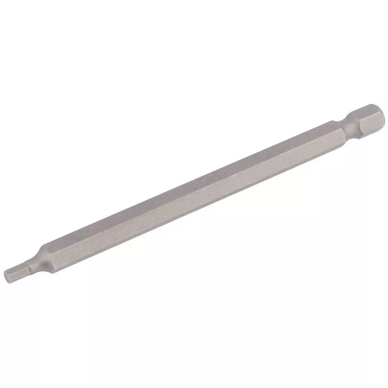 Draper Tools 3mm 1/4 Hex. Hexagonal Insert Bit 100mm Long x 1