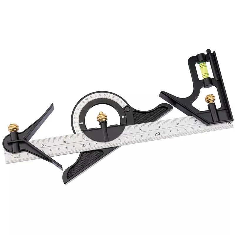 Draper Tools Combination Square with Centre Head and Protractor 300mm 34704