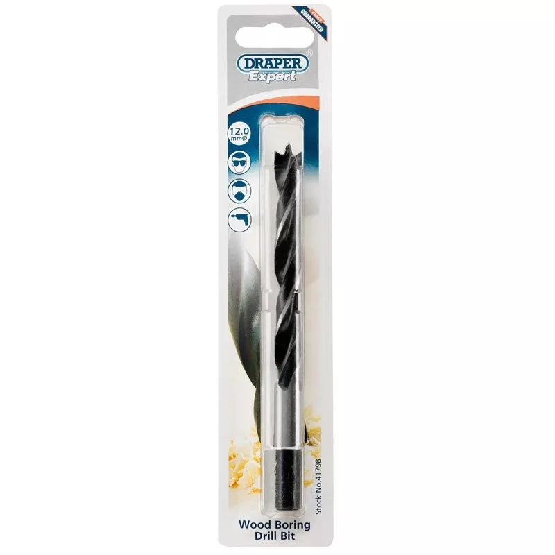 Draper Tools Expert 12.0mm Wood Drill Bit