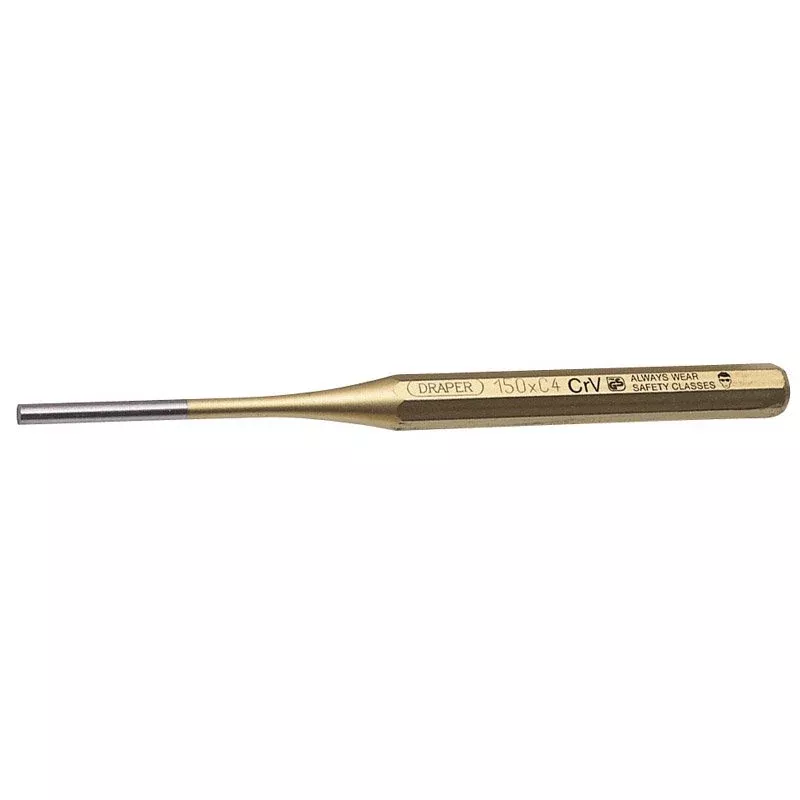 Draper Tools Expert 4mm x 150mm Octagonal Parallel Pin Punch