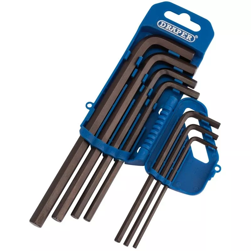 Draper Tools Imperial Hexagon Key Set, 7 Pce