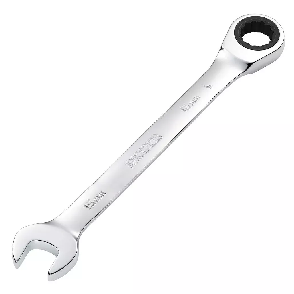 Draper Tools Metric Ratcheting Combination Spanner 16mm 31013