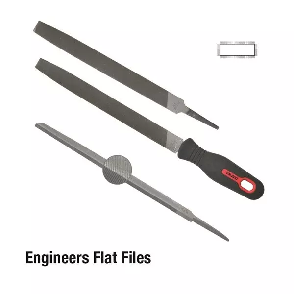 File 150mm Flat Smooth Carded