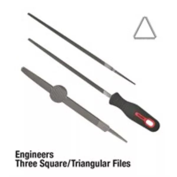 File 150mm Square 2Nd Cut Carded