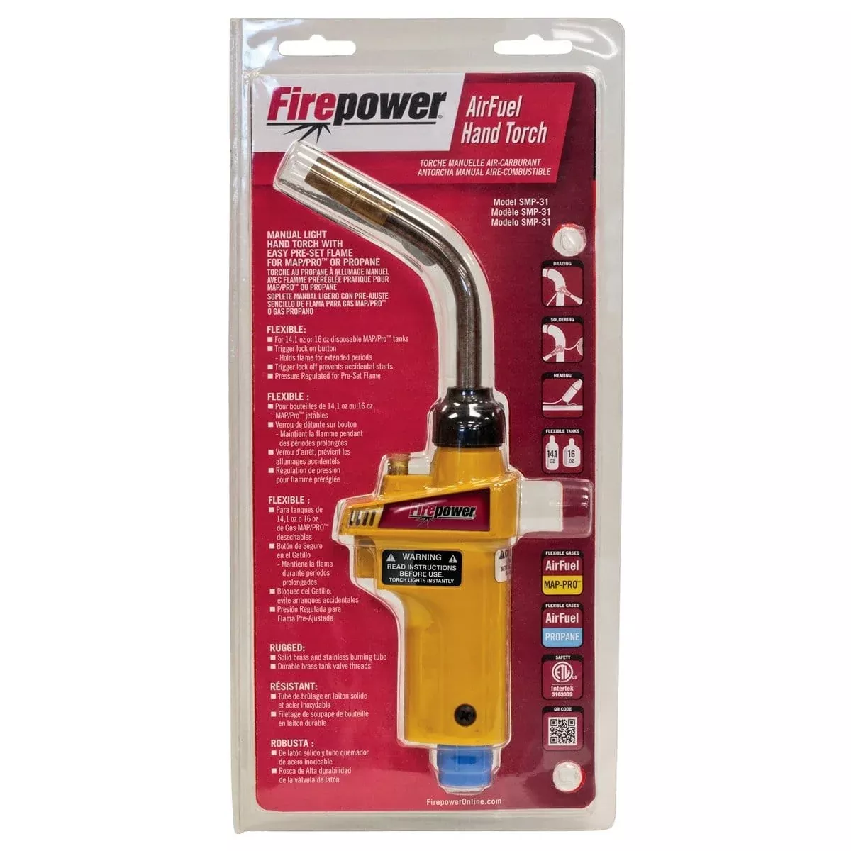 Firepower 0387-0463 Torch Self Igniting
