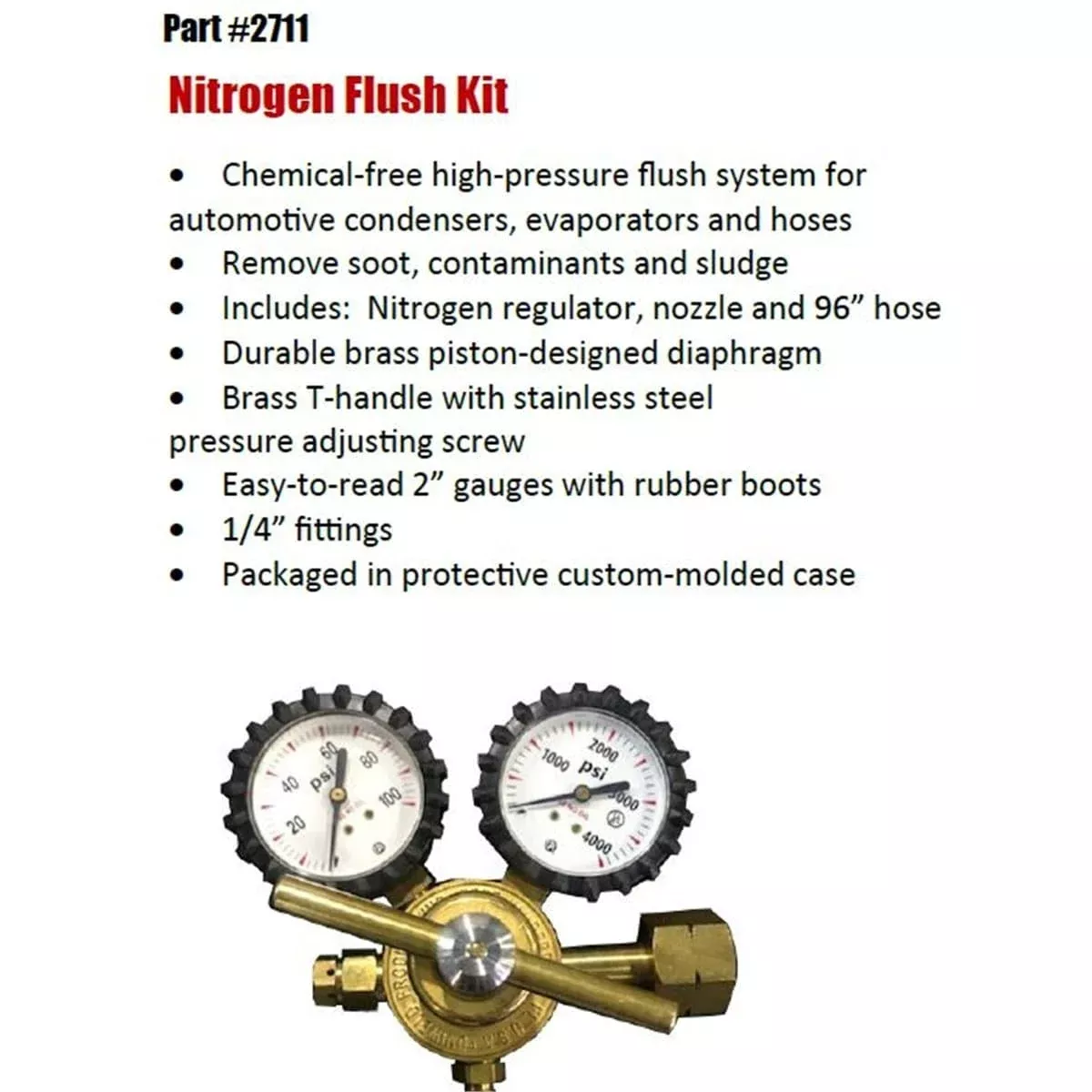 FJC, Inc. 2711 Nitrogen Flush Kit
