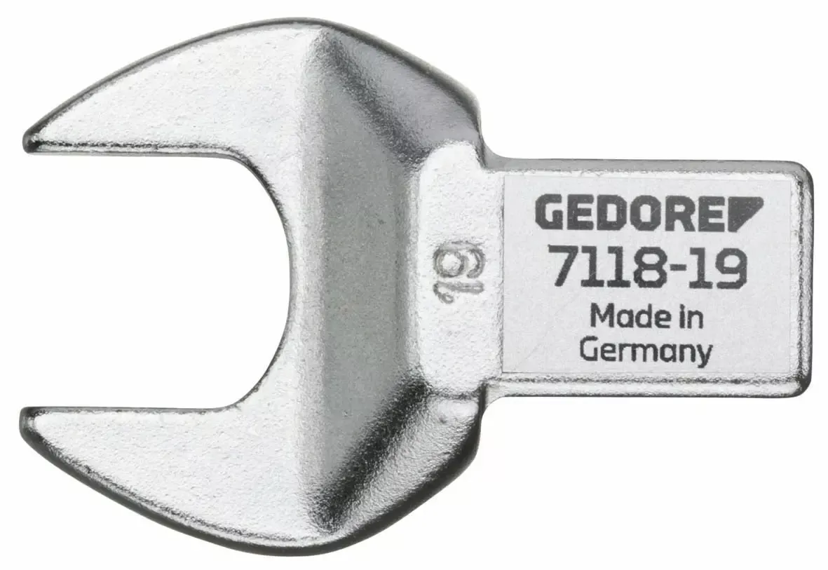 Gedore 7118-17 Rectangular open end fitting SE 14x18, 17 mm 7690370