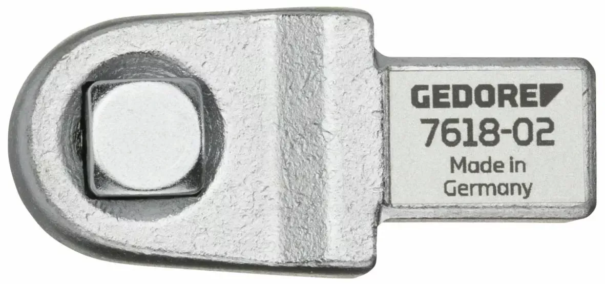 Gedore 7618-02 Rectangular fixed square head 1/2" SE 14x18 7688040