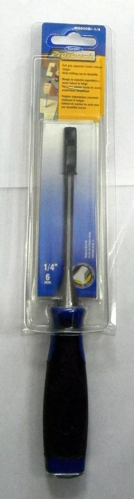 Irwin Marples 1/4" Pro Touch Chisel With Striking Cap England MS500B-1/4