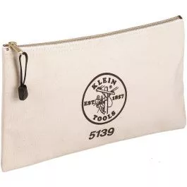 Klein Tools 12-1/2" Canvas Zipper Bag