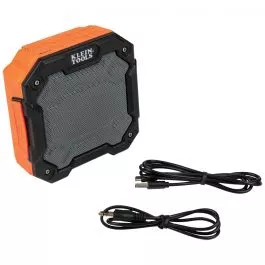 Klein Tools Bluetooth Jobsite Speaker with Magnet and Hook