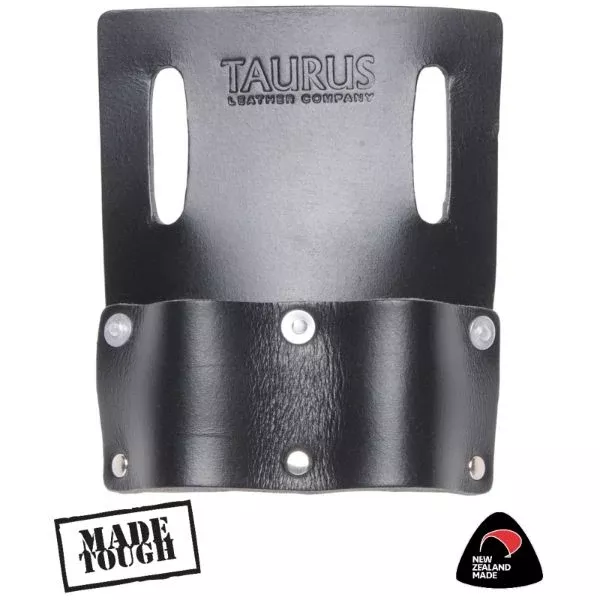 Leather Riggers Belt Dbl Tool Holder