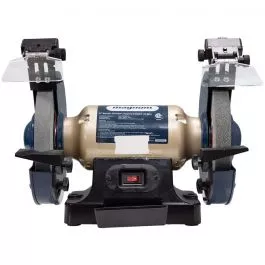 Magnum 8" Bench Grinder with LED Lights - TDS200EBL2