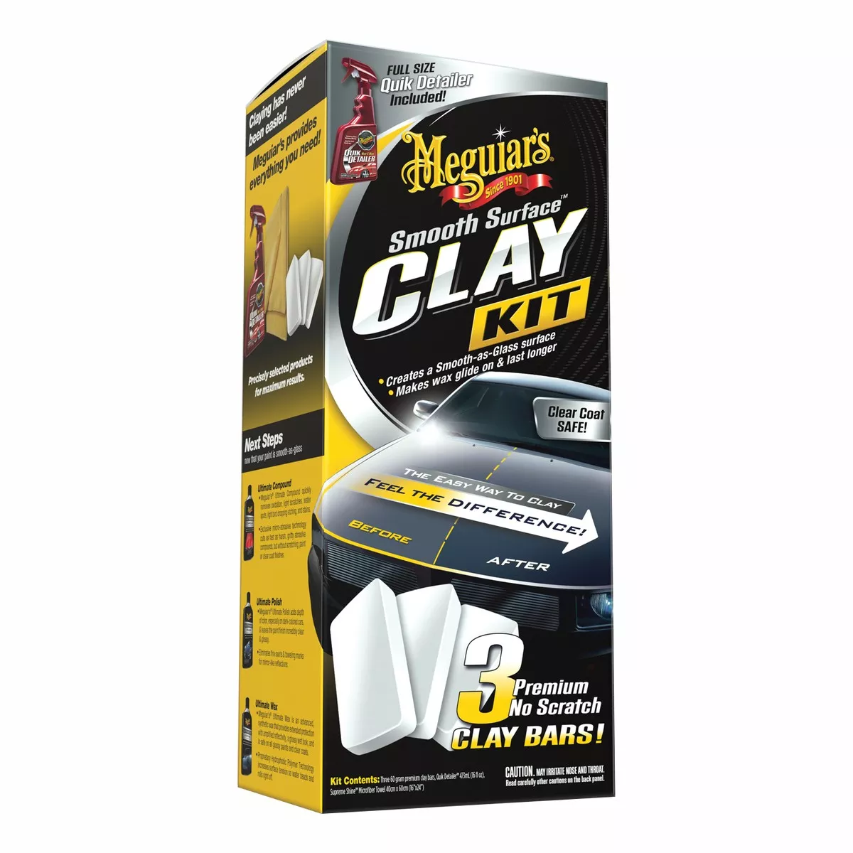Meguiars Smooth Surface Clay Kit