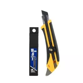 Olfa 18mm Knife, 10 Blades Pack