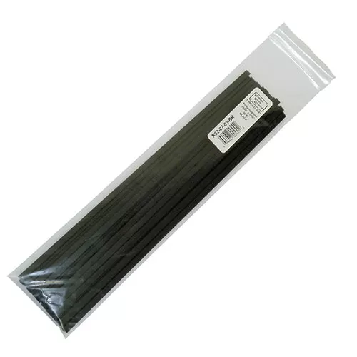 Polyvance 13/64" x 1/16" Polypropylene Black Welding Rod