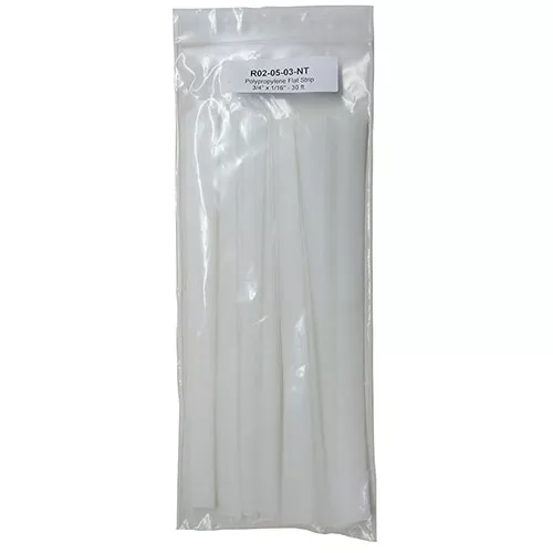 Polyvance 5/8" x 1/16" Polypropylene Natural Welding Rod