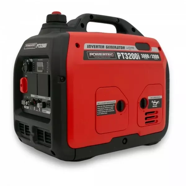 Powertec Pt3200I Silenced inverter Generator