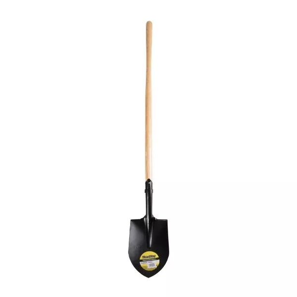 STANWAY Plumbers Shovel with Long Hickory Handle