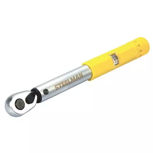 Steelman 1/4" Micro Adjustable Torque Wrench, 30-150 in-lb - 96249