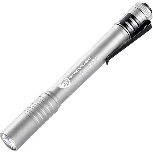 Stylus Pro - Silver - Clam - White LED