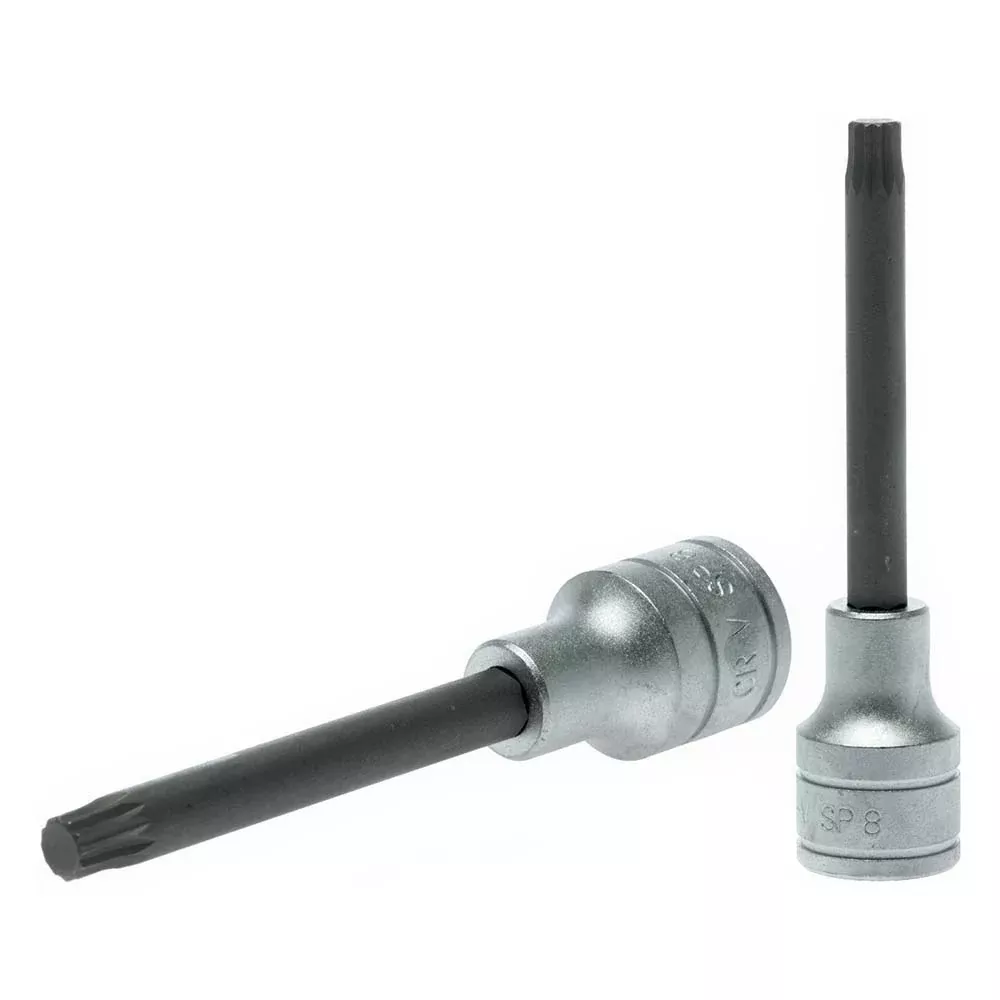 Teng 1/2in Dr. Spl Bit Socket 100mm L - #08