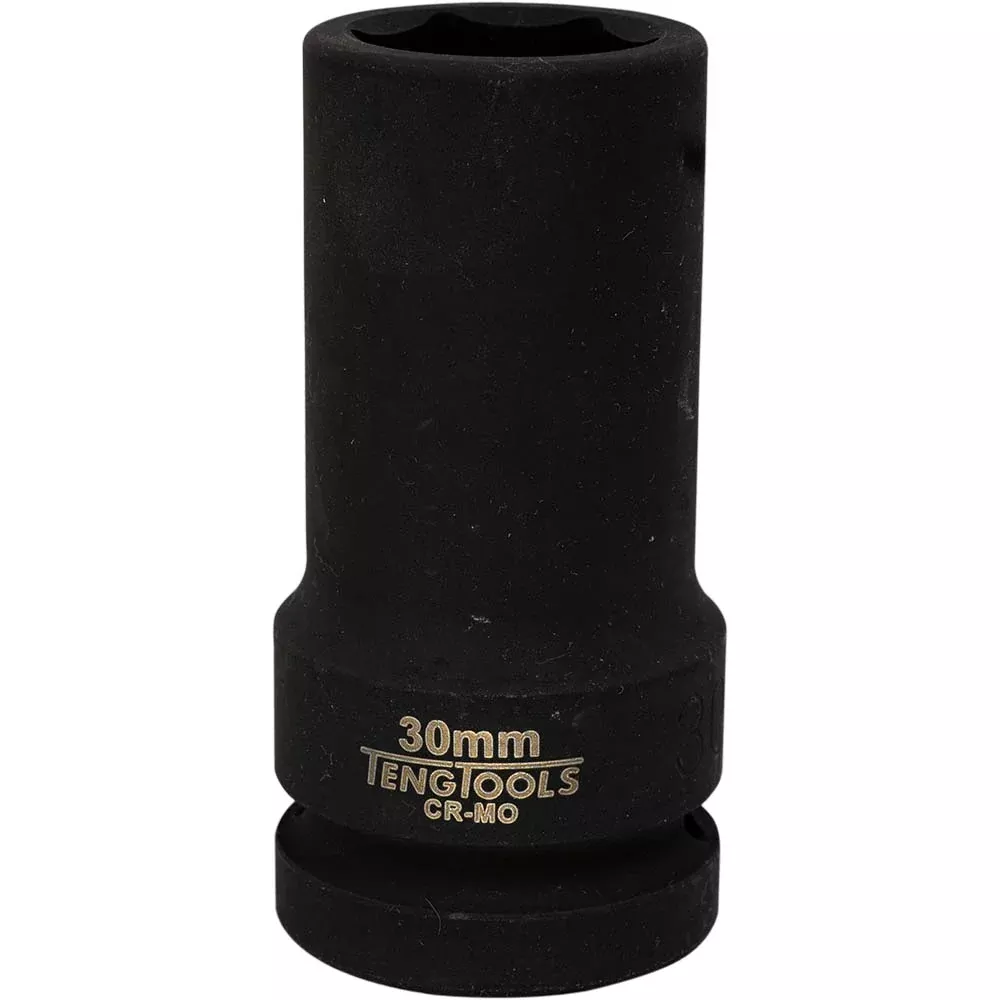 Teng 1in Dr. Thin Wall Deep Impact Socket 30mm Din