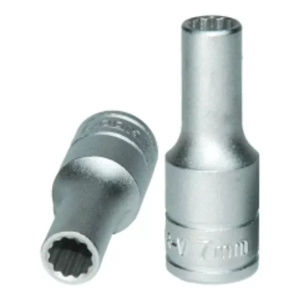Teng 3/8in Dr. Deep Socket 7mm 12Pt