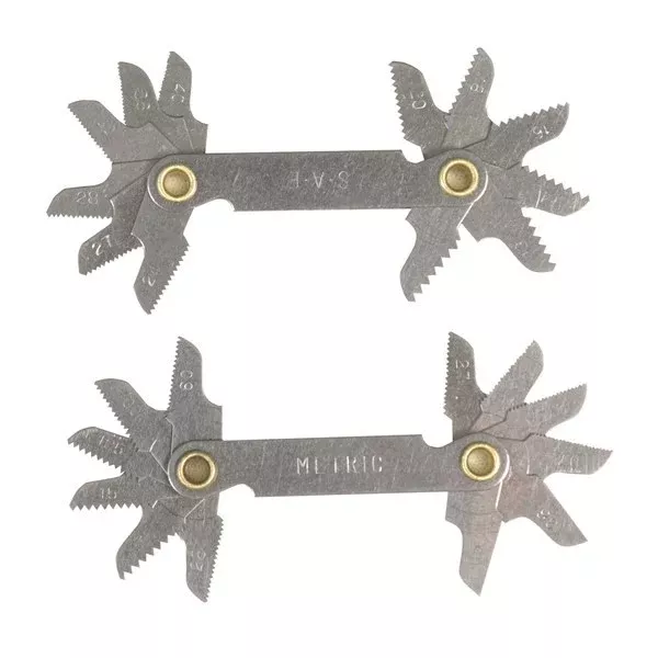 Toledo Thread Pitch Gauge 2 Pc