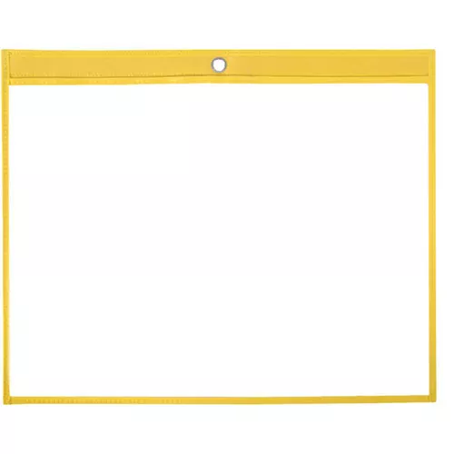 Yellow - Auto Repair Order Holders Plastic Horizontal (25)