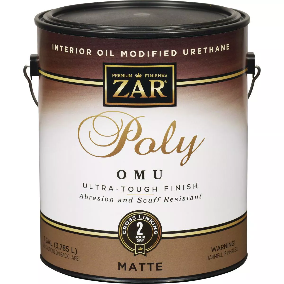 ZAR Matte Ultra Max Interior Polyurethane 1 Gal
